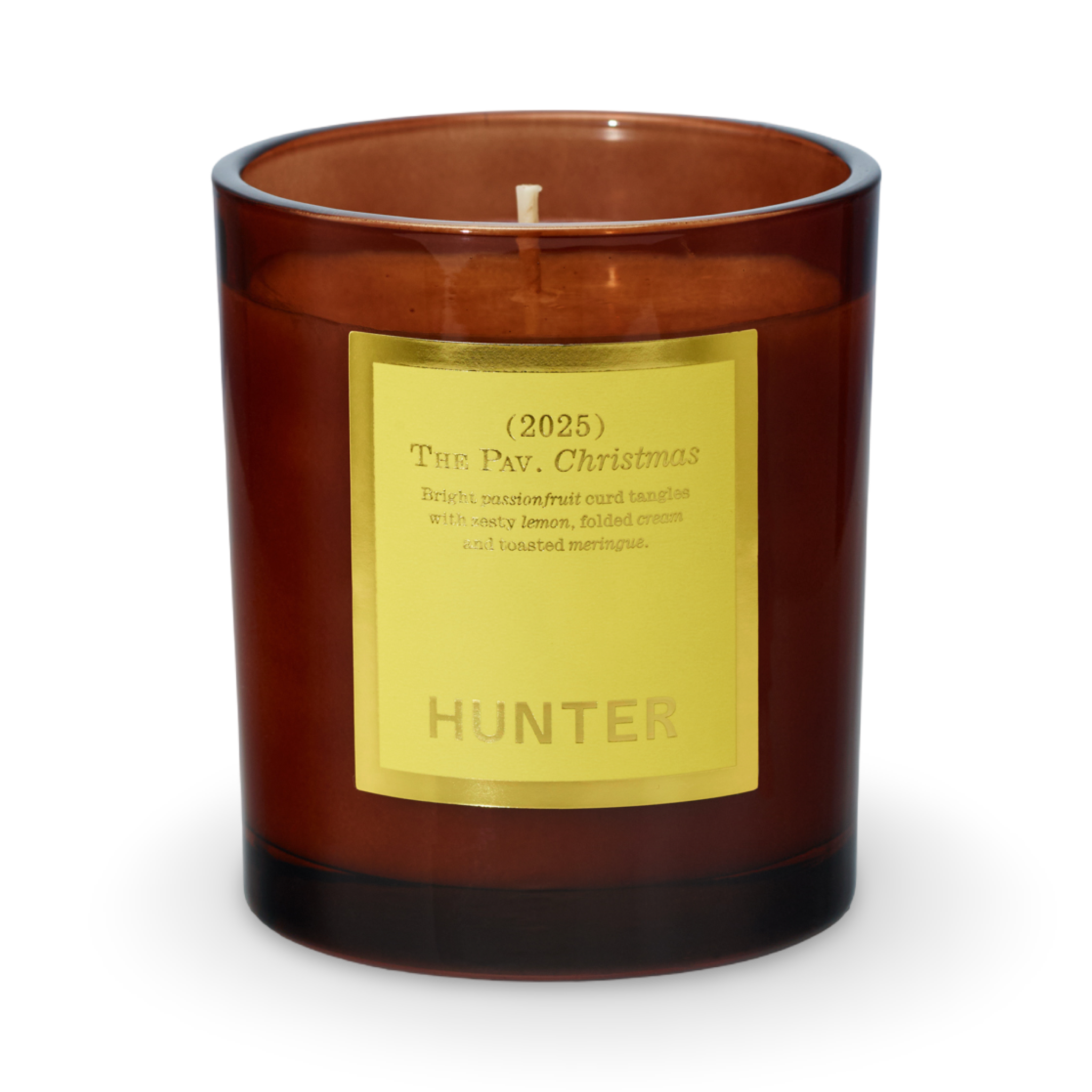 THE PAV XMAS 2025 / passionfruit curd, folded cream, lemon zest, meringue