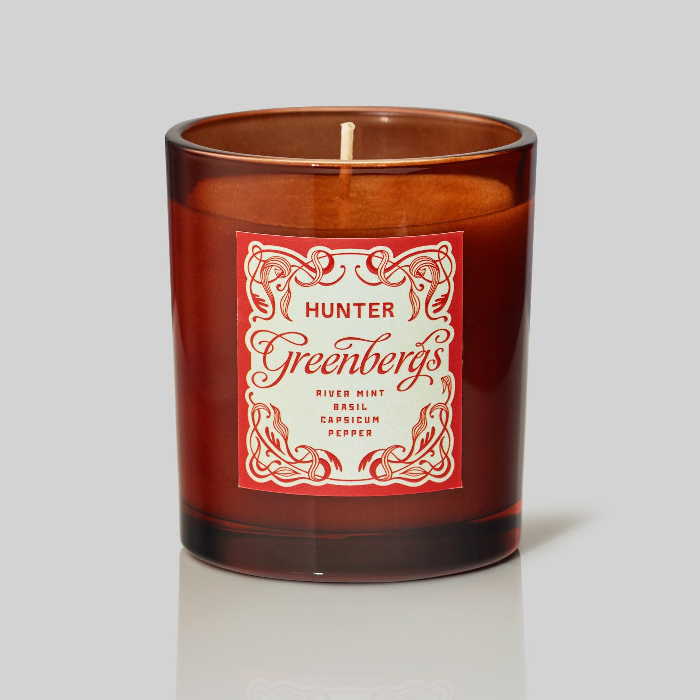 GREENBERGS COLLAB CANDLE / river mint, basil, capsicum, pepper
