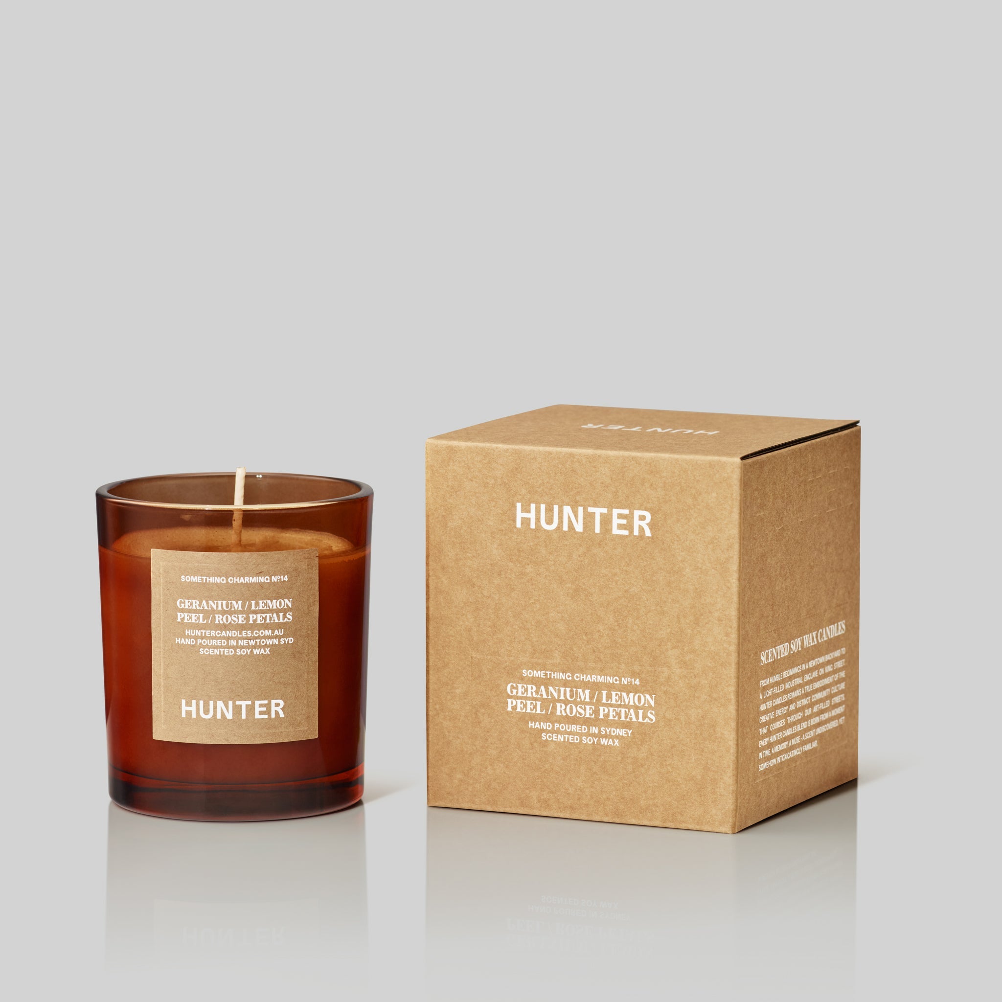 SOMETHING CHARMING / geranium, lemon peel, rose petals