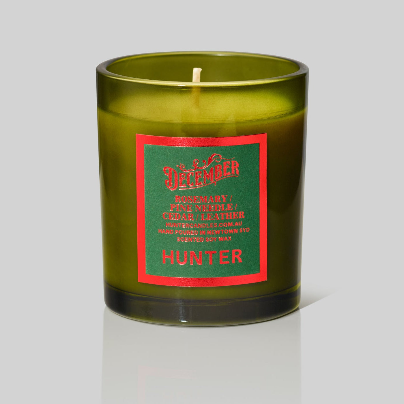 DECEMBER / pine, cedar, rosemary, leather