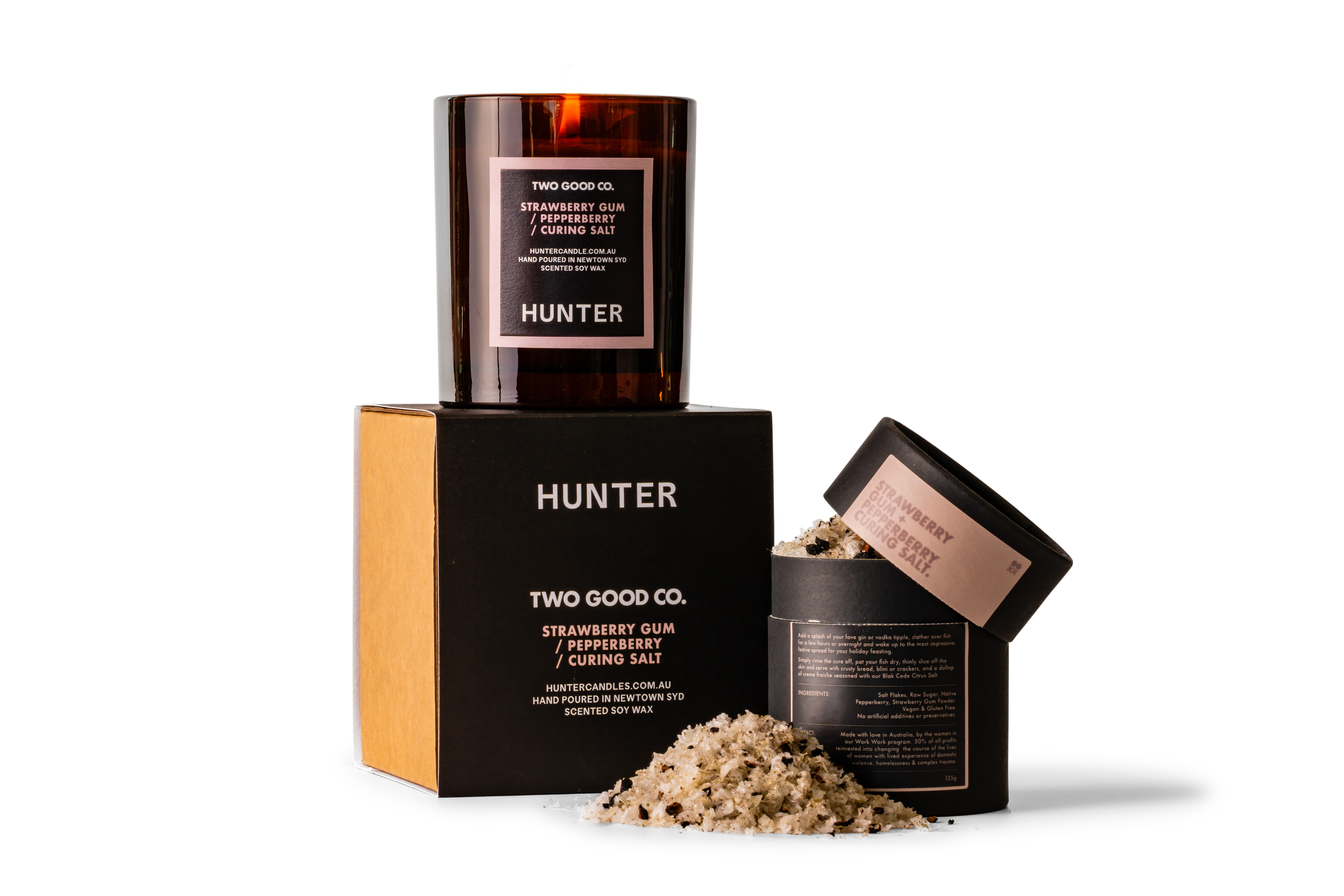 TWO GOOD CO COLLAB / strawberry gum, pepperberry, curing salt