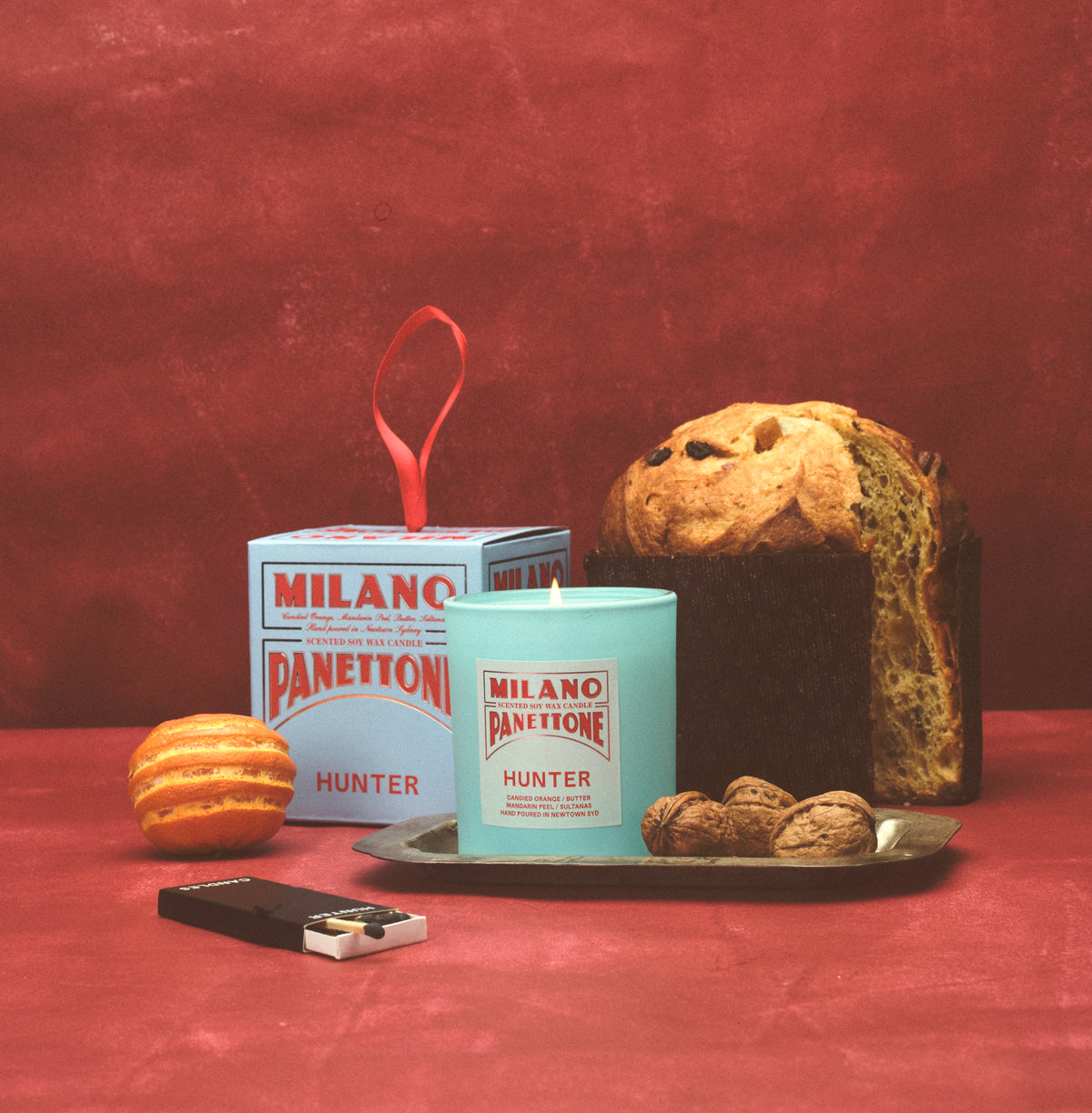 THE PANETTONE CANDLE / candied orange, butter, mandarin peel, sultanas