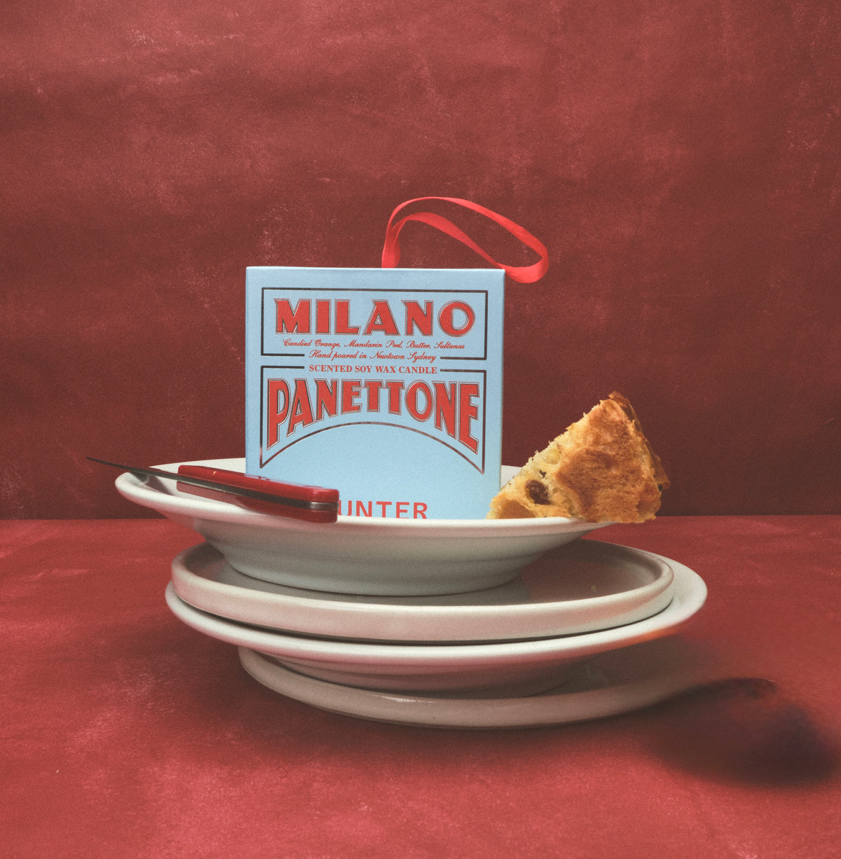 THE PANETTONE CANDLE / candied orange, butter, mandarin peel, sultanas