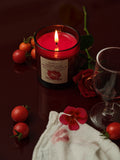 MOTHER'S DAY / tomato leaf, red rose, geranium