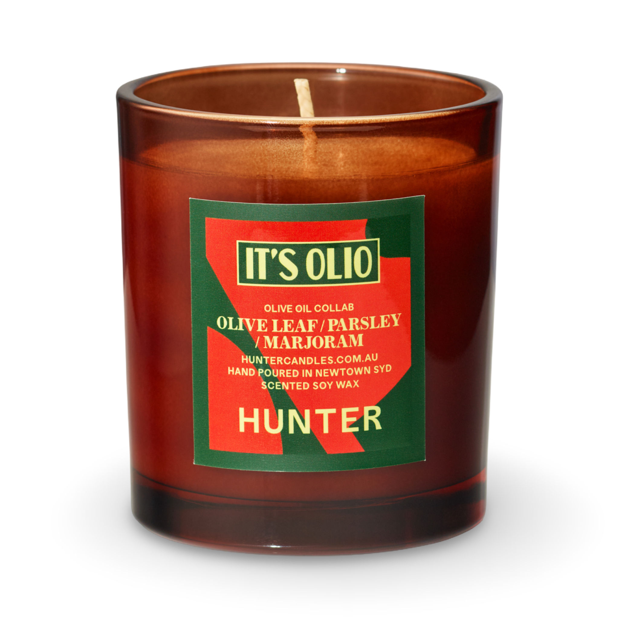 IT'S OLIO COLLAB OLIVE OIL CANDLE / olive leaf, marjoram, parsley