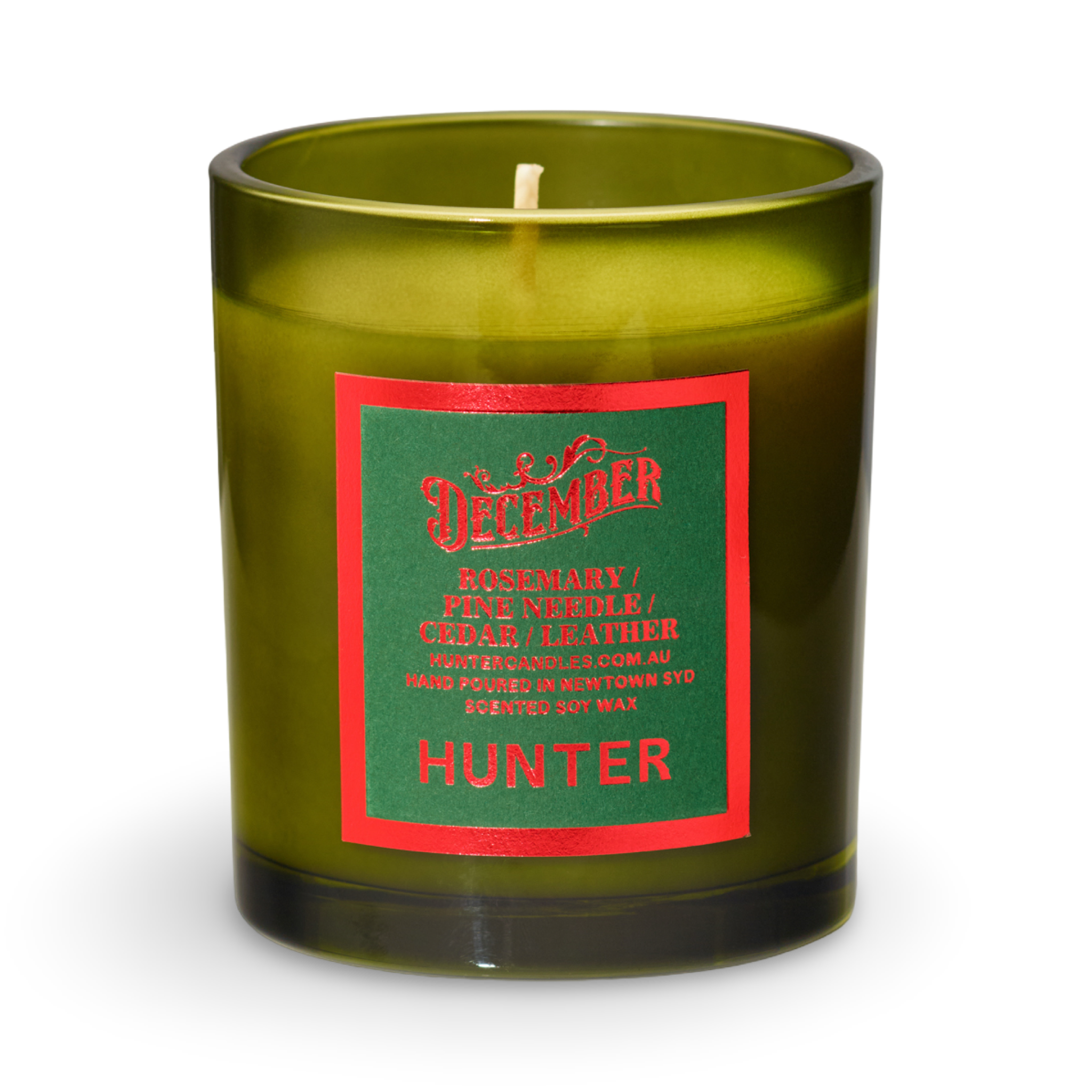 DECEMBER / pine, cedar, rosemary, leather