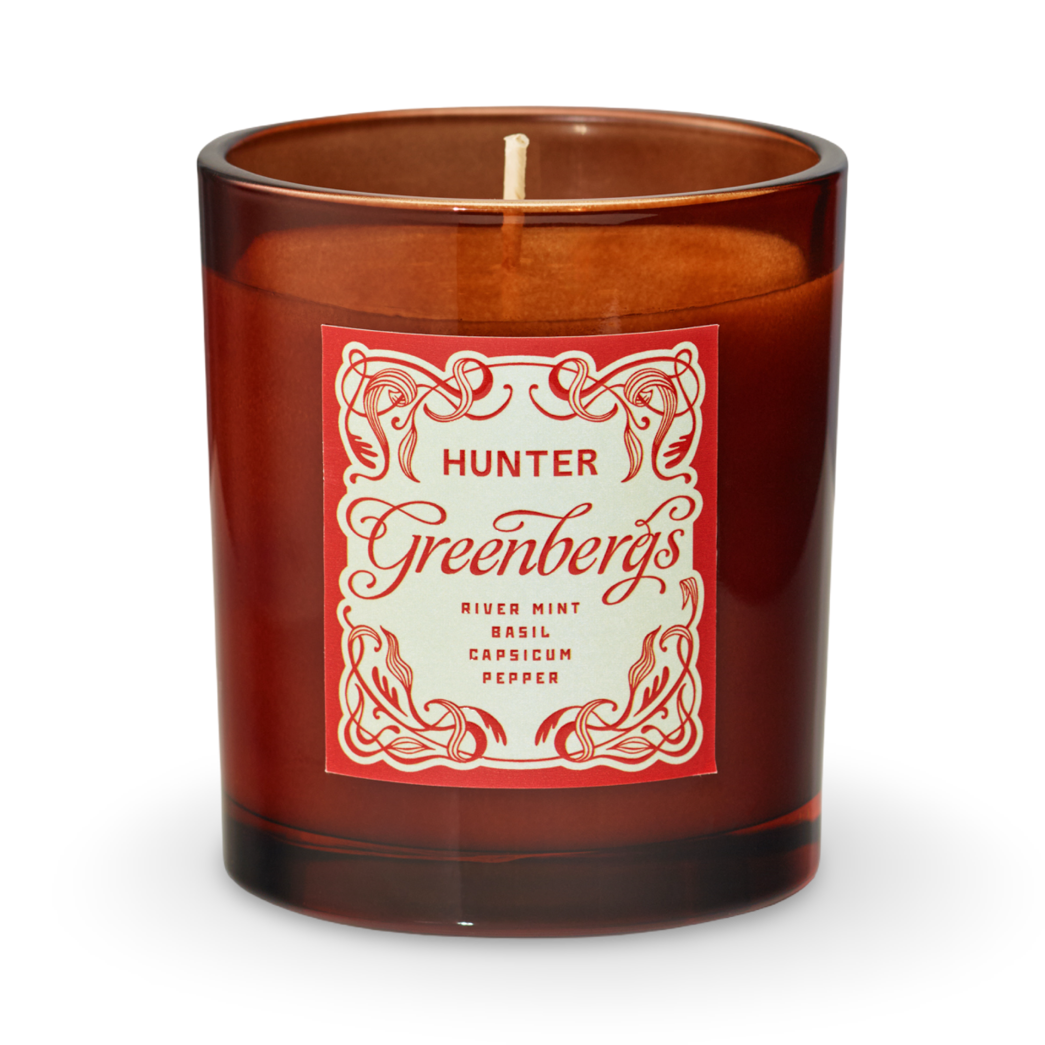 GREENBERGS COLLAB CANDLE / river mint, basil, capsicum, pepper