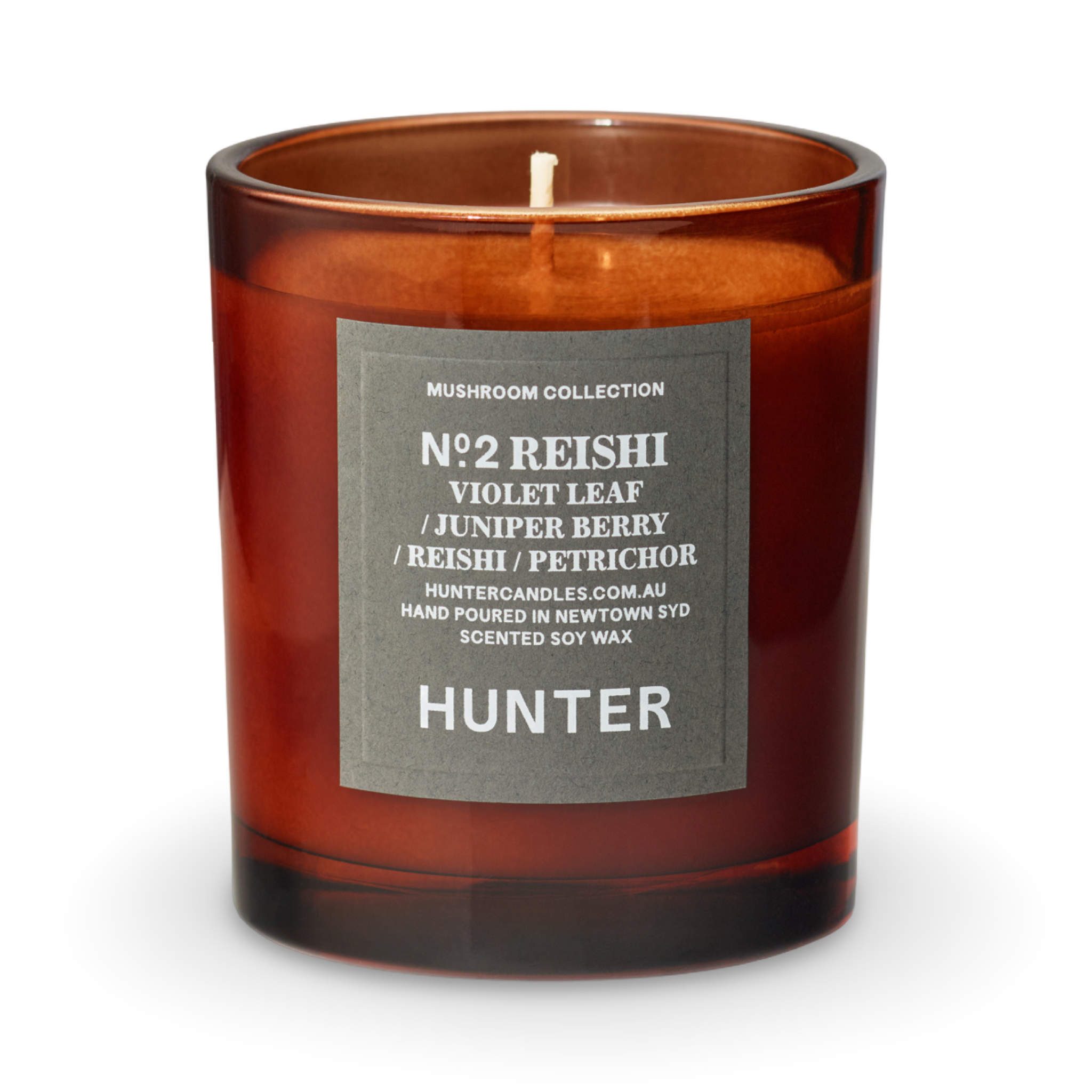 NO. 2 REISHI MUSHROOM, VIOLET LEAF, JUNIPER BERRY, PETRICHOR
