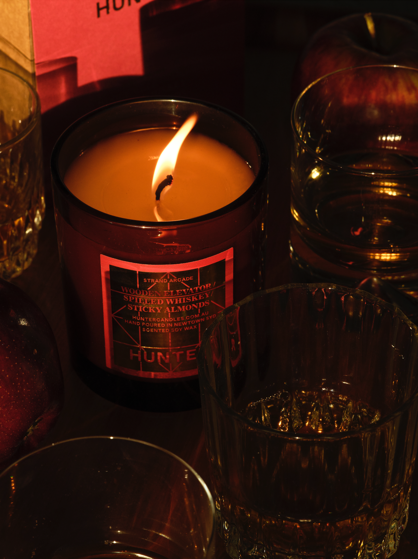 THE STRAND / wooden elevator, sticky almonds, spilled whiskey