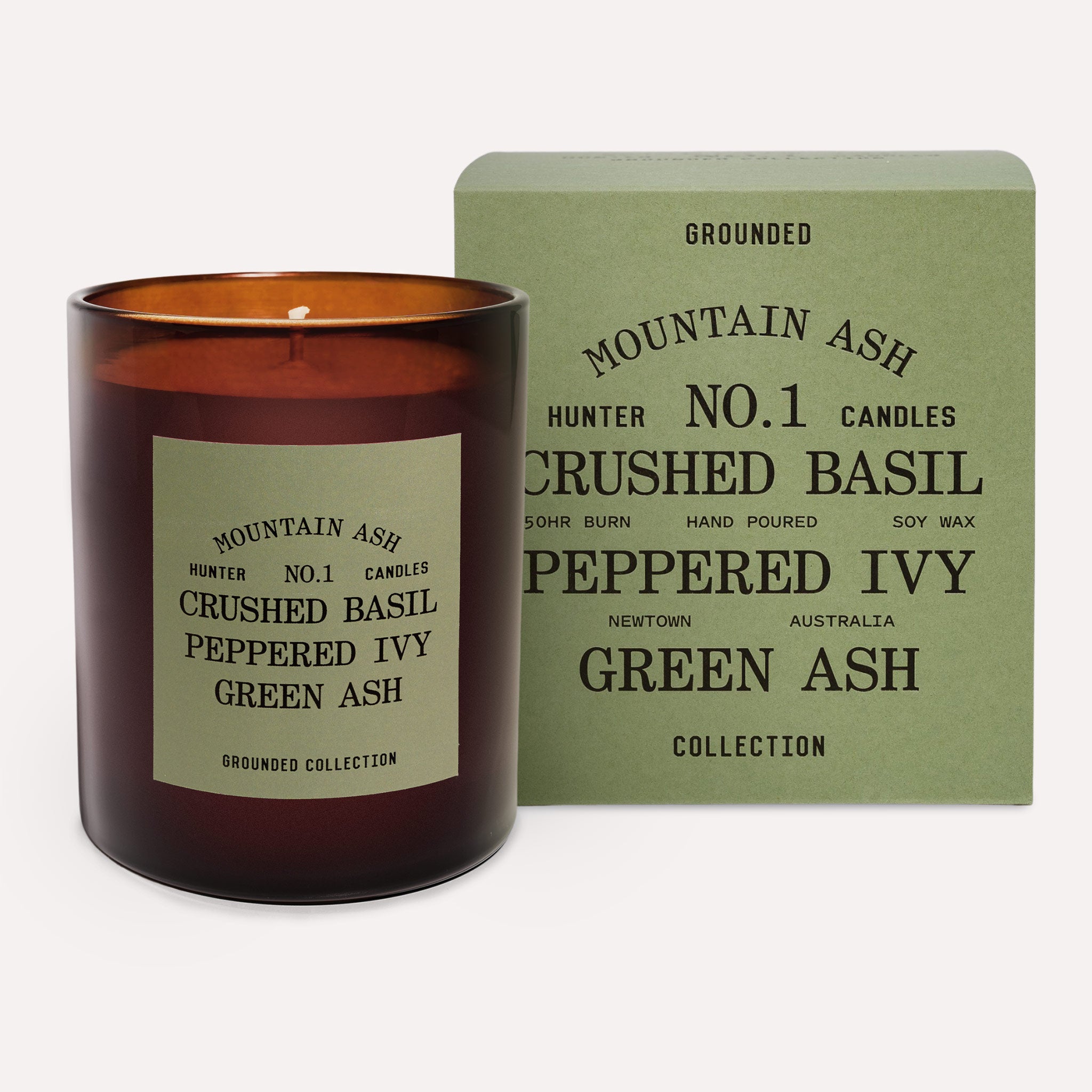 NO. 1 MOUNTAIN ASH / crushed basil, peppered ivy, green ash