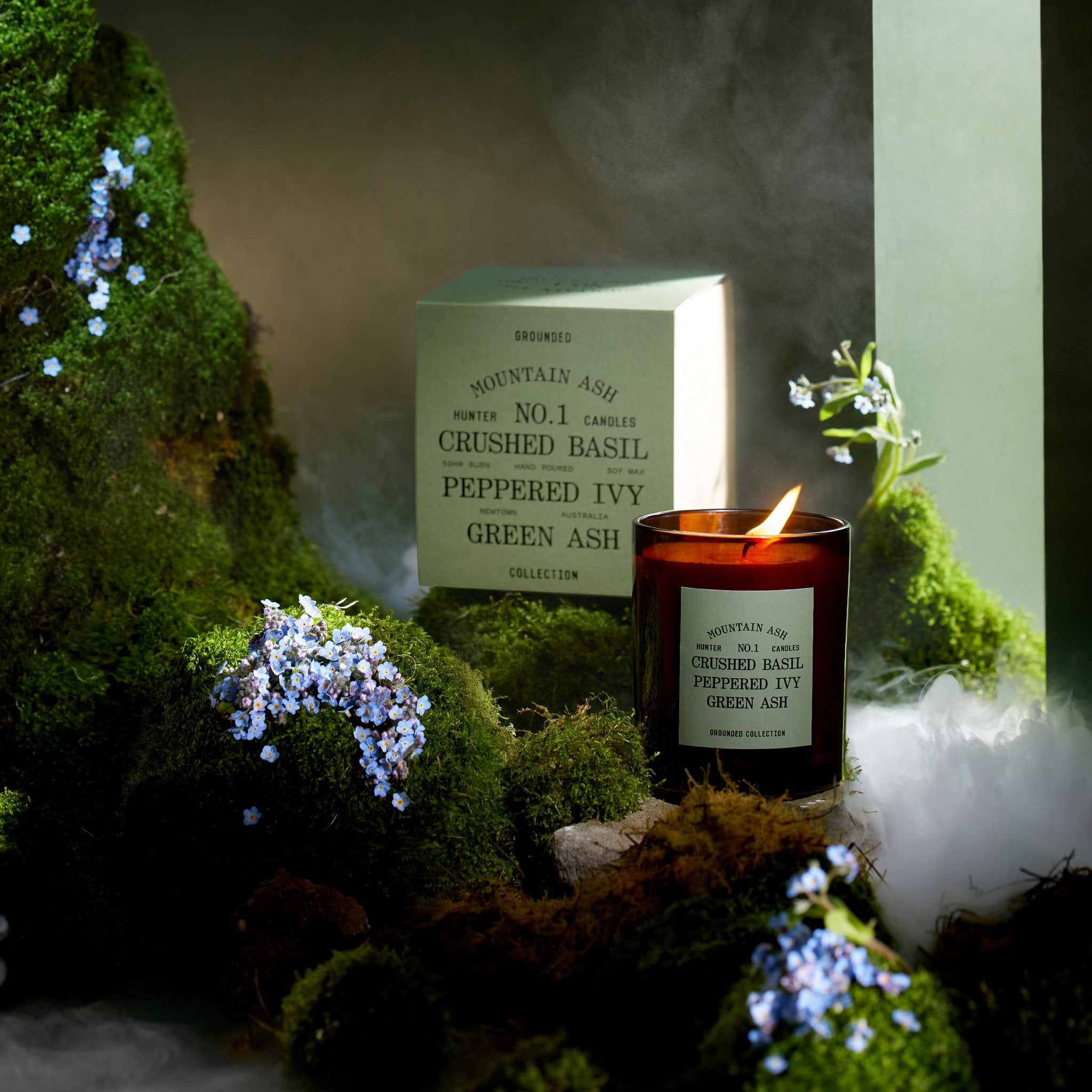 NO. 1 MOUNTAIN ASH / crushed basil, peppered ivy, green ash