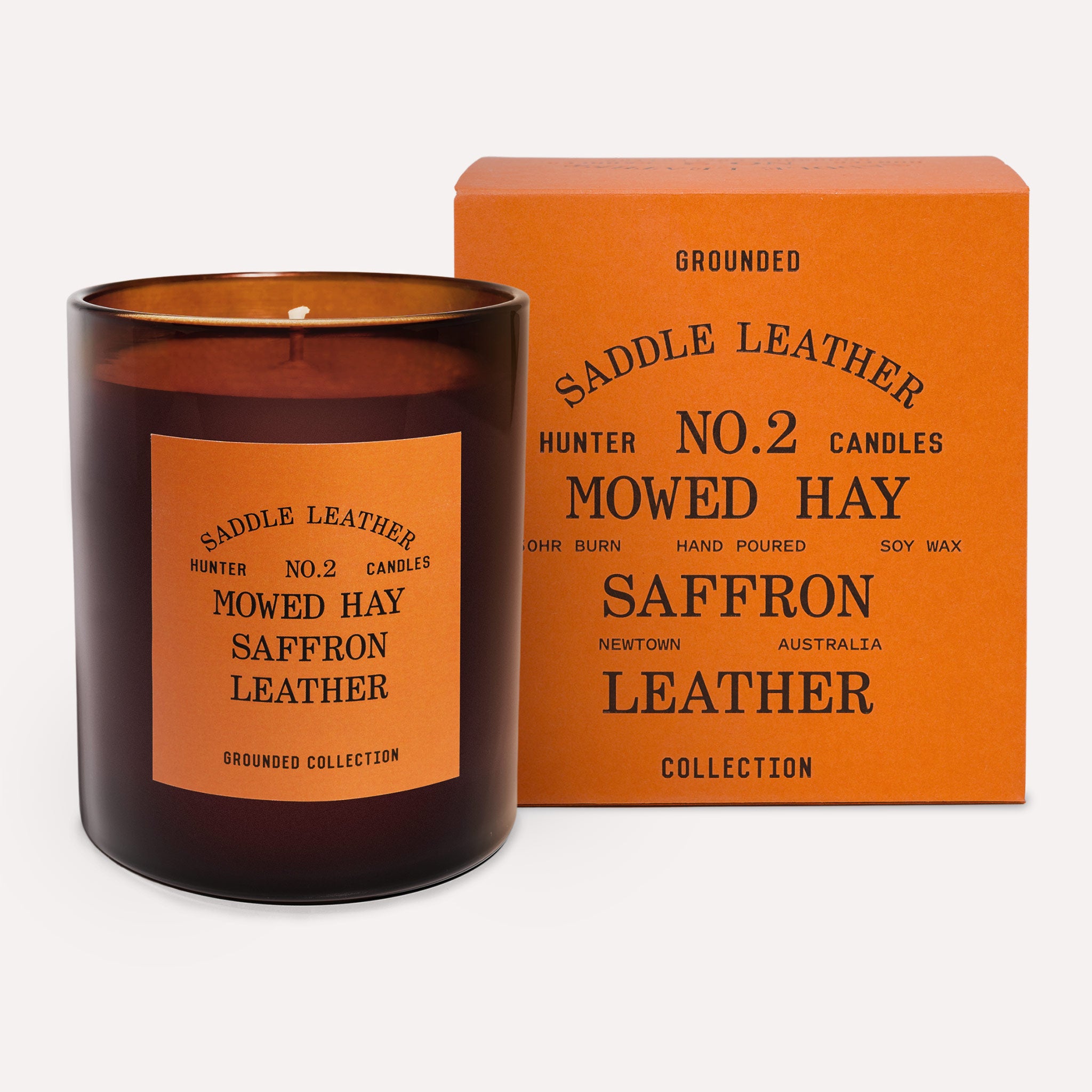 NO. 2 SADDLE LEATHER / mowed hay, saffron, leather